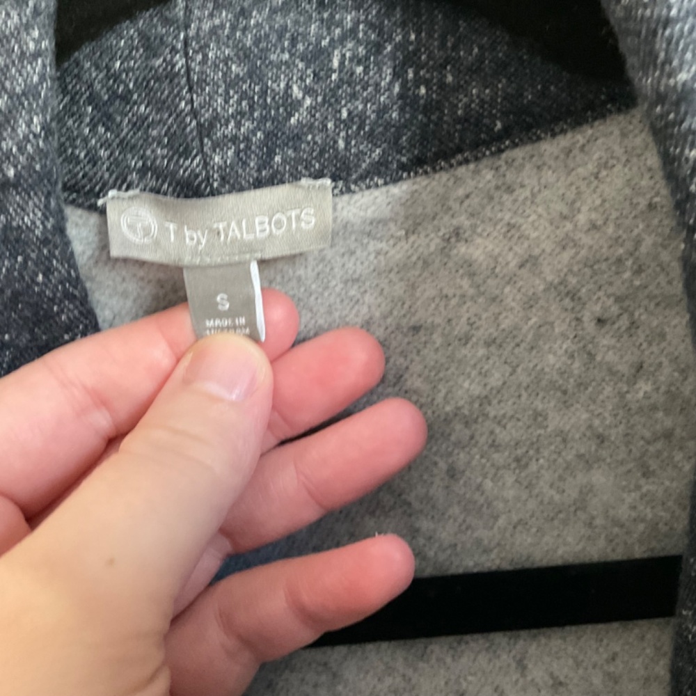 T by Talbots Open Front Cardigan - Blue - Size Small - Picture 4 of 6